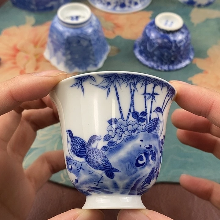 杯现代景德镇全手工全手绘茶具1688888
