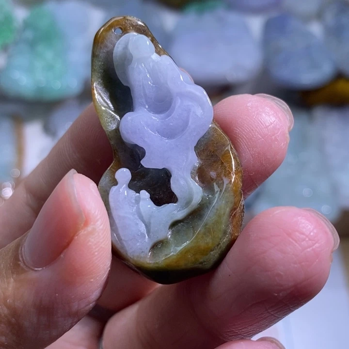 【闪购商品】颈饰未镶嵌翡翠悟道