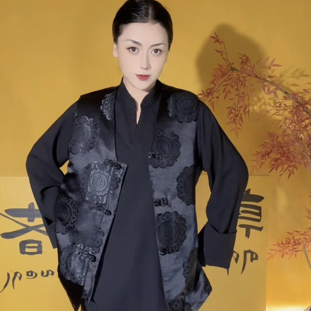 【青木搁新品】女士马甲秋冬款新品马甲