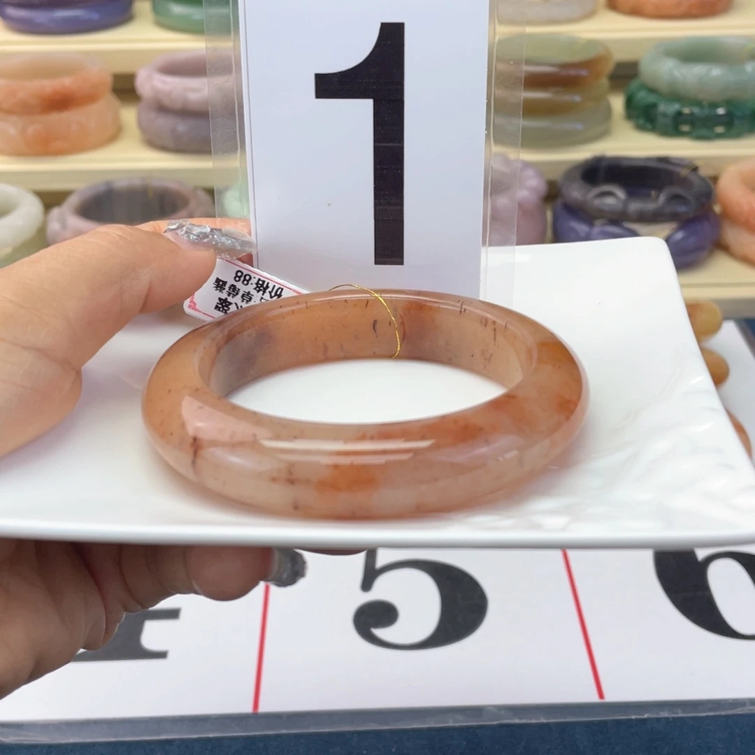 石英质玉未镶嵌手镯