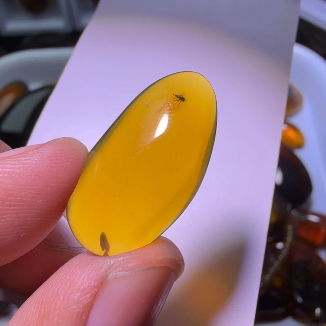 君***下琥珀未镶嵌裸石，，