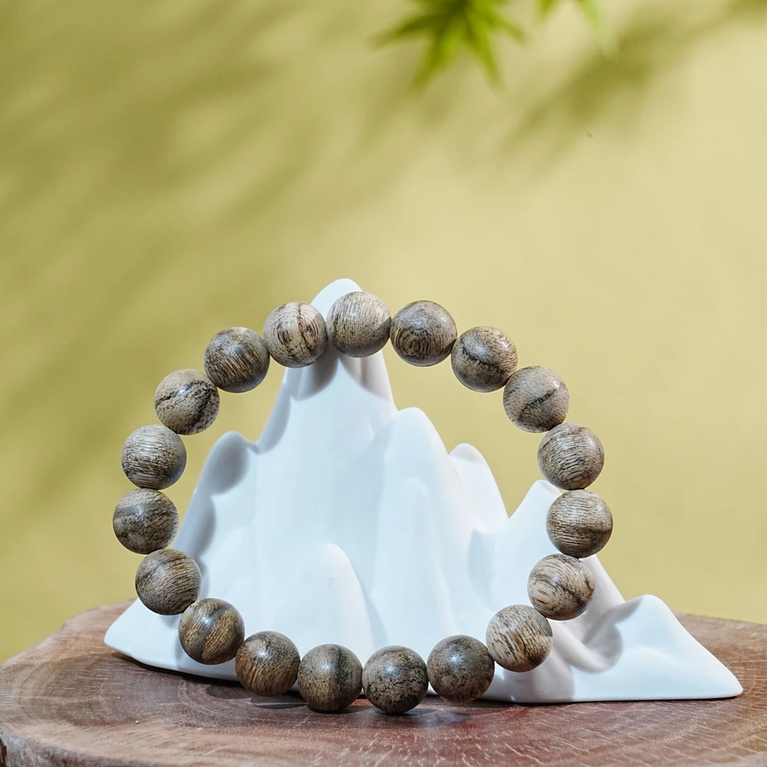 "达拉干虎斑纹单圈沉香手串 1.0cm 8.05g T251008067  C"