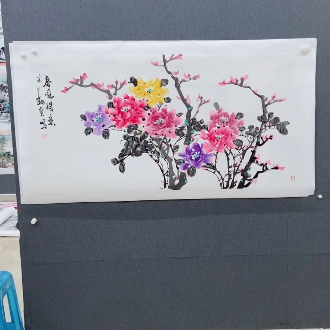 齐***胜国画手写手绘国画22