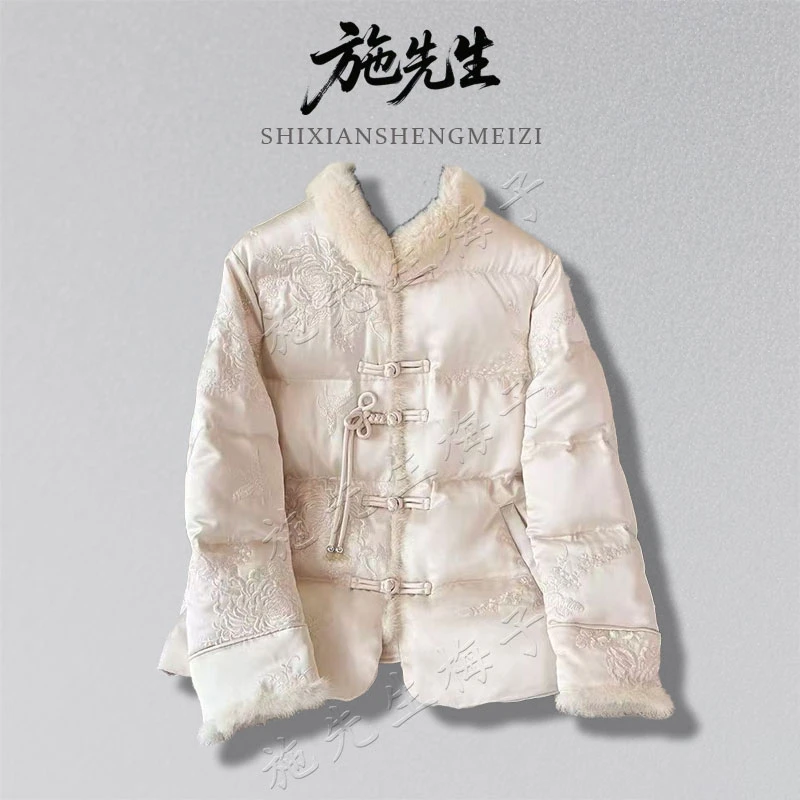X冬季轻奢女装常规款时尚百搭外套新款气质羽绒服7630-1