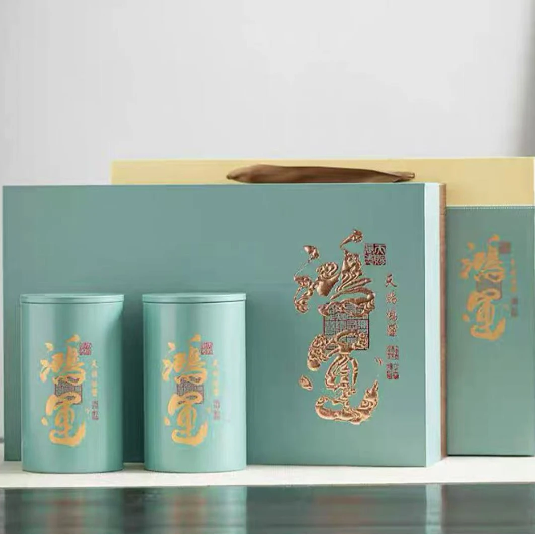 【鸿运】毛尖双铁茶叶礼盒100g