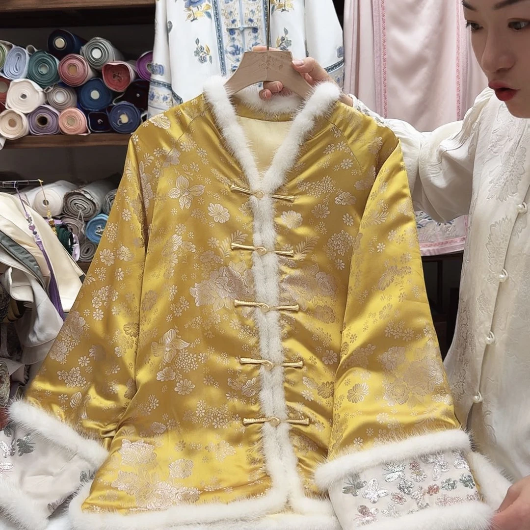 棉外套 胸围106 衣长65