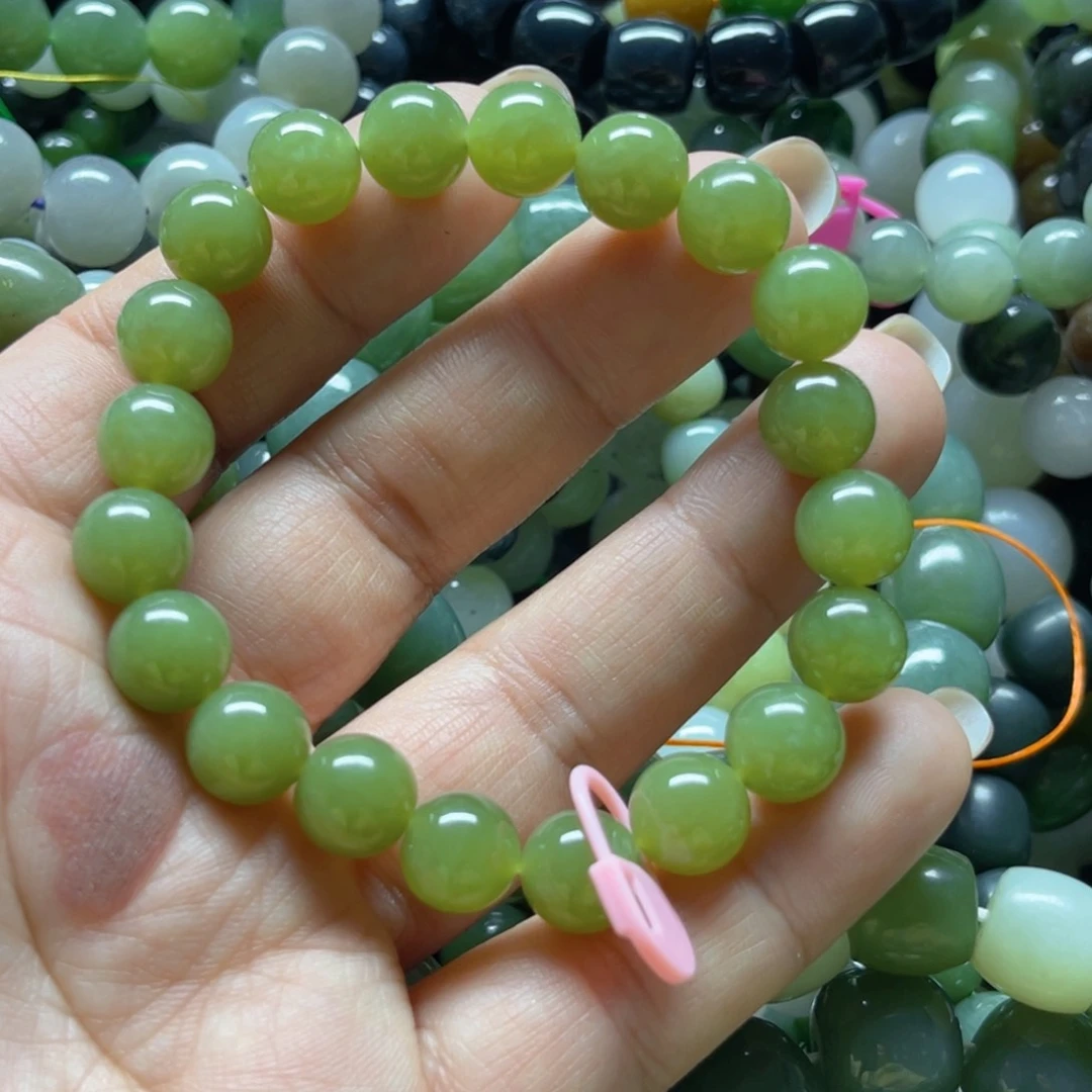 和田玉手链未镶嵌