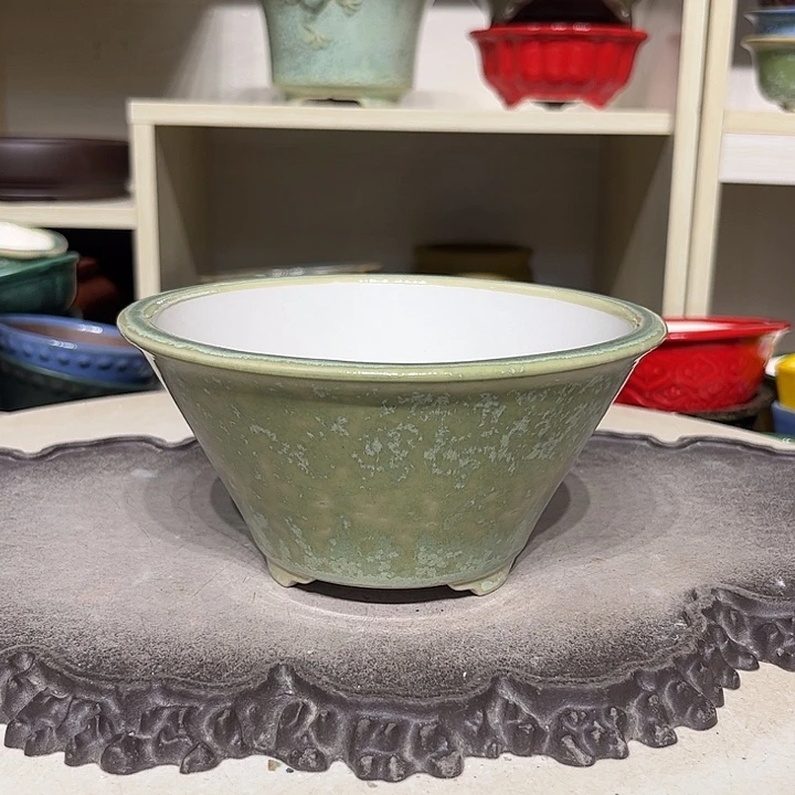 紫砂花盆瑕疵7.5-15。。。