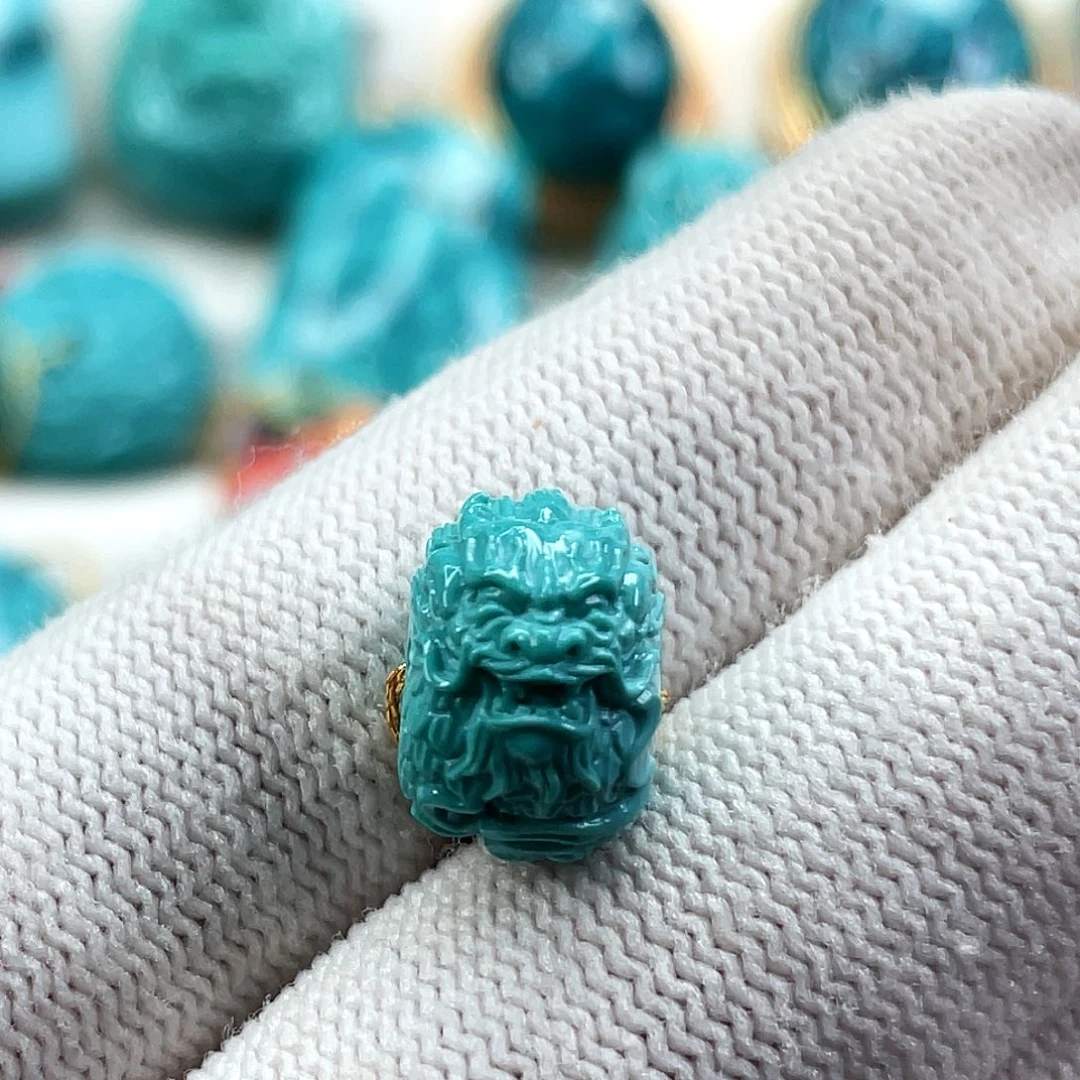 绿松石未镶嵌车挂
