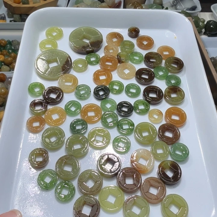 M***o未镶嵌和田玉珠宝半成品