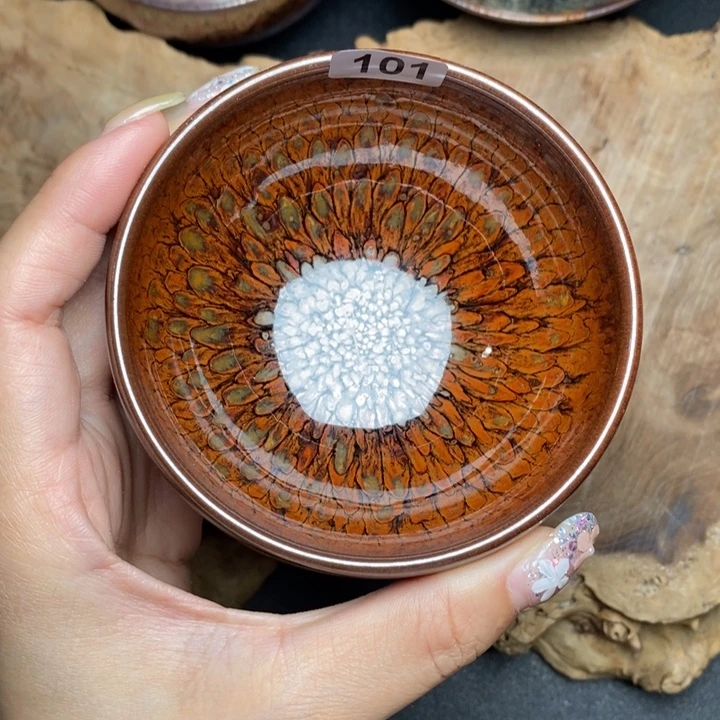 茶盏建窑建盏主人杯101