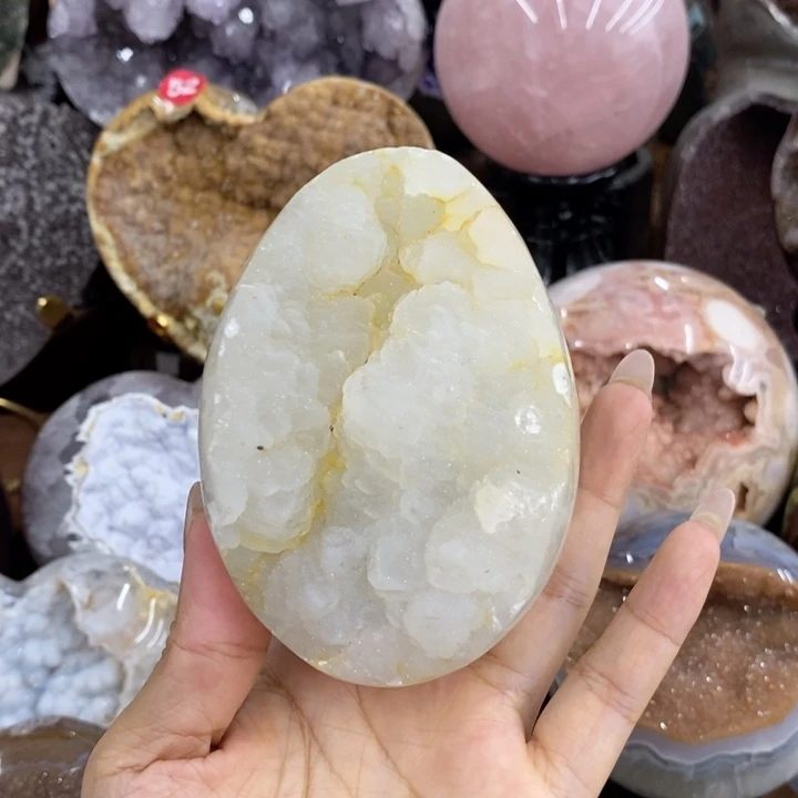 紫晶珠宝半成品未镶嵌
