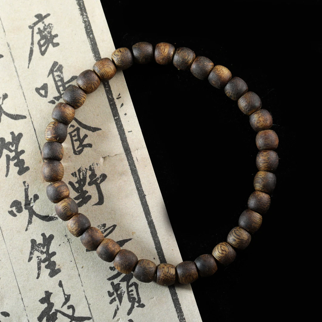 沉香手串 0.6 鼓珠 单圈 4克+ z00078