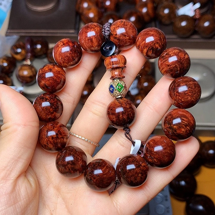 花梨木类手串/手链风化土埋料瘤疤老料高货1.6