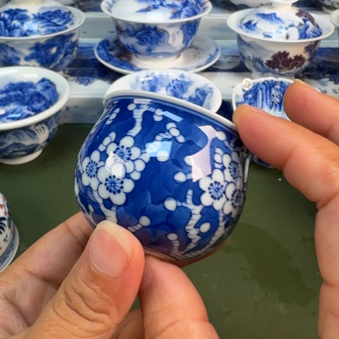 景德镇纯手绘茶具具圆圆261