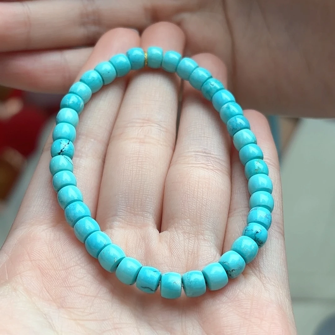 绿松石未镶嵌颈饰