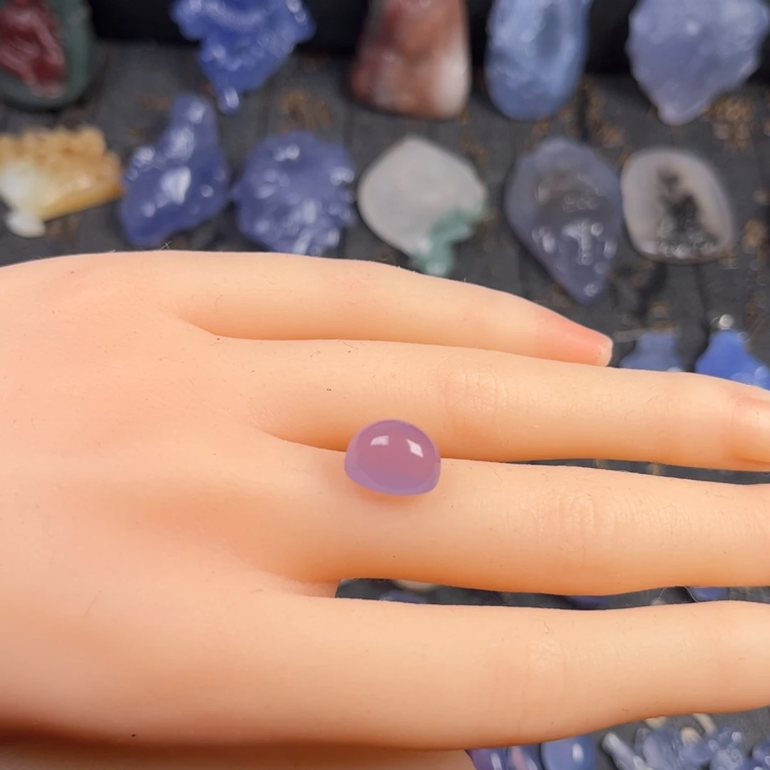 一***靓玛瑙/玉髓未镶嵌颈饰戒面拍6发1