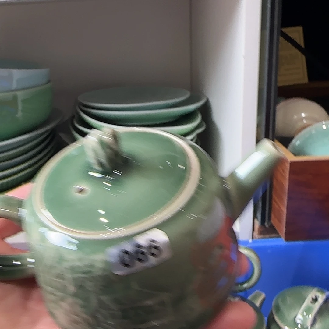 龙泉敬悦青瓷品茗杯开片