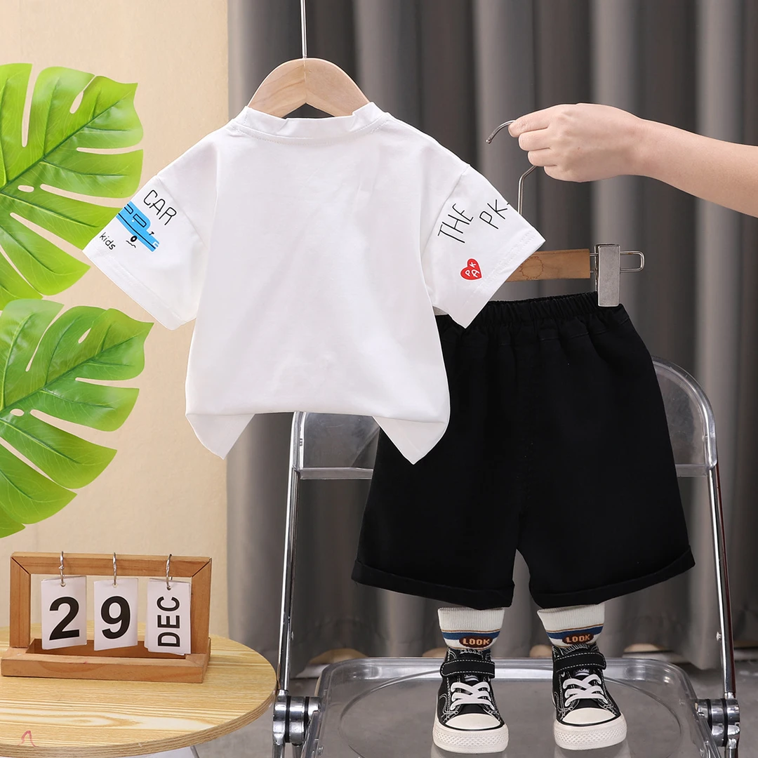 XY-25042宝宝夏款衣服男童夏装2025年夏季新款儿童T