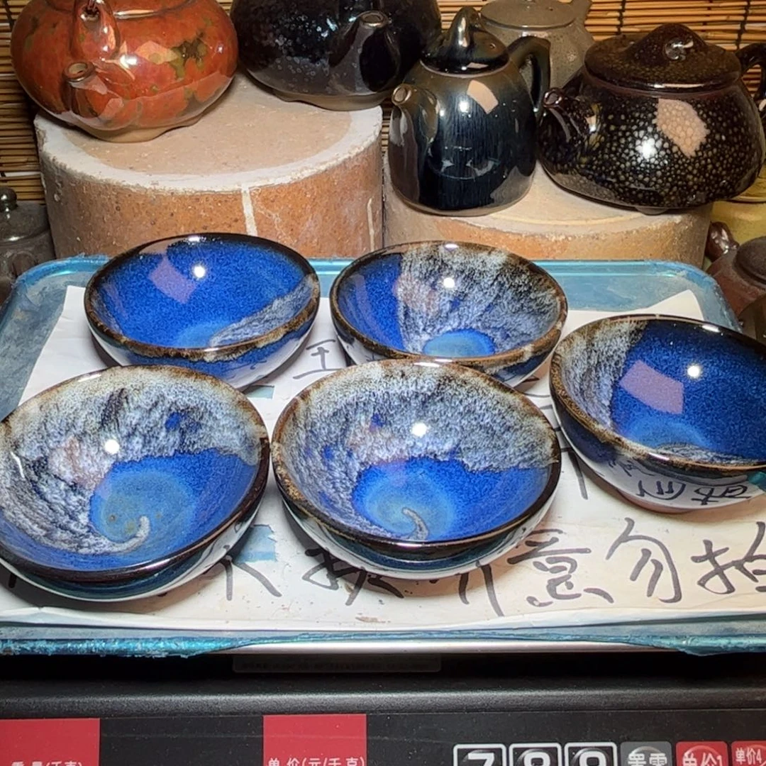 茶盏建窑建盏 微瑕作品