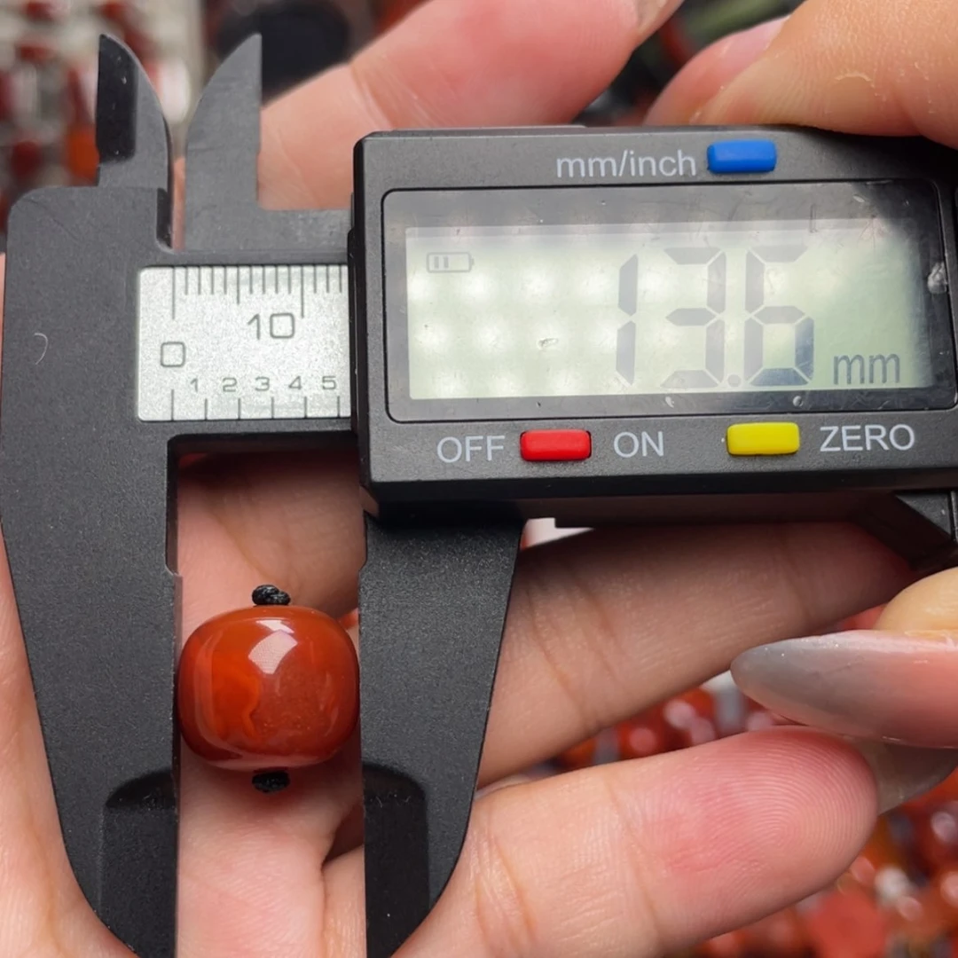 【闪购商品】未镶嵌老型13mm南红玛瑙一***面