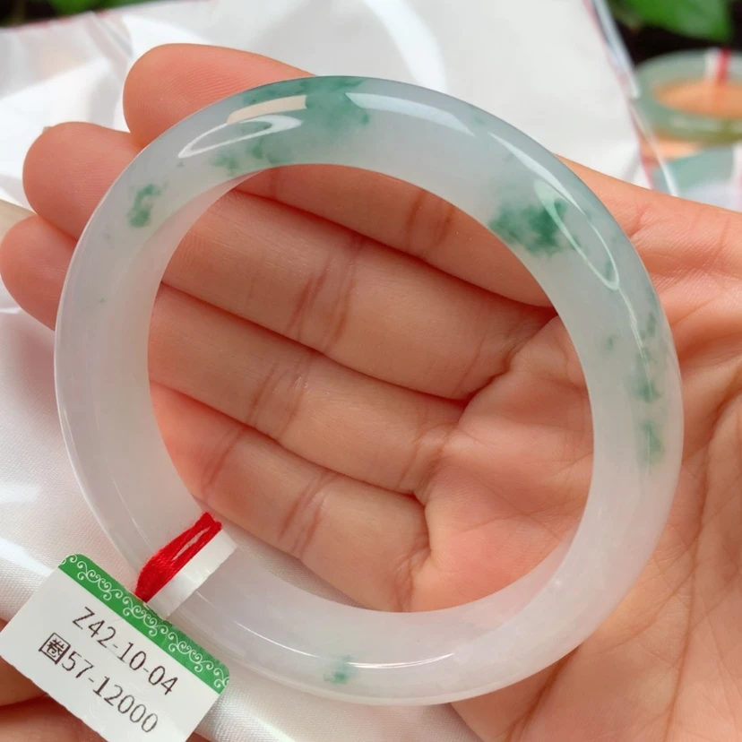 【闪购商品】翡翠手镯未镶嵌天然翡翠手镯