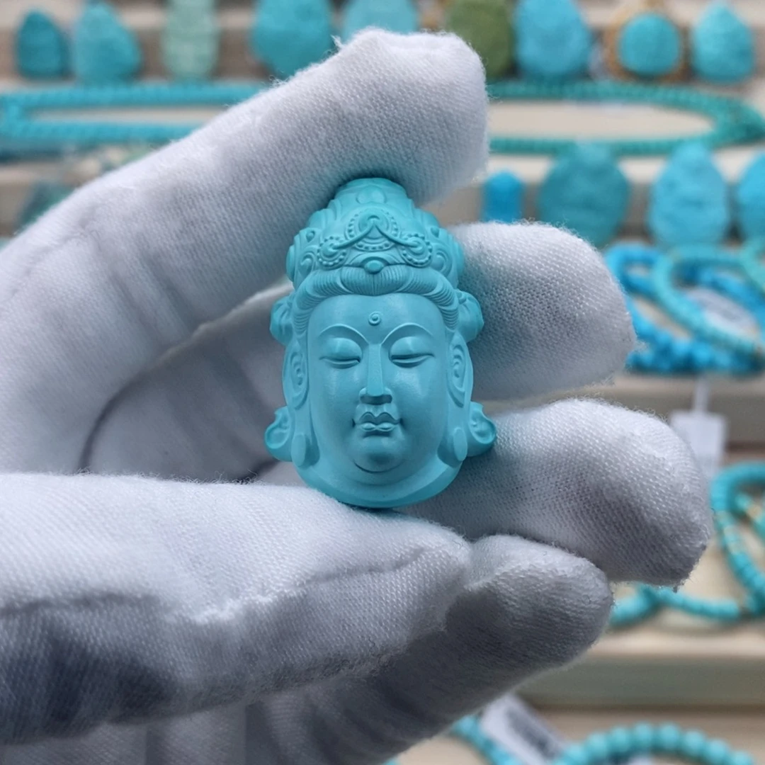 绿松石珠宝奇石未镶嵌