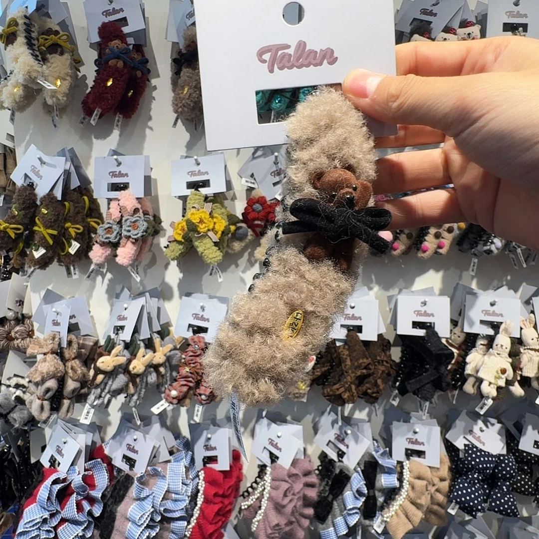 布艺铁合金香蕉夹