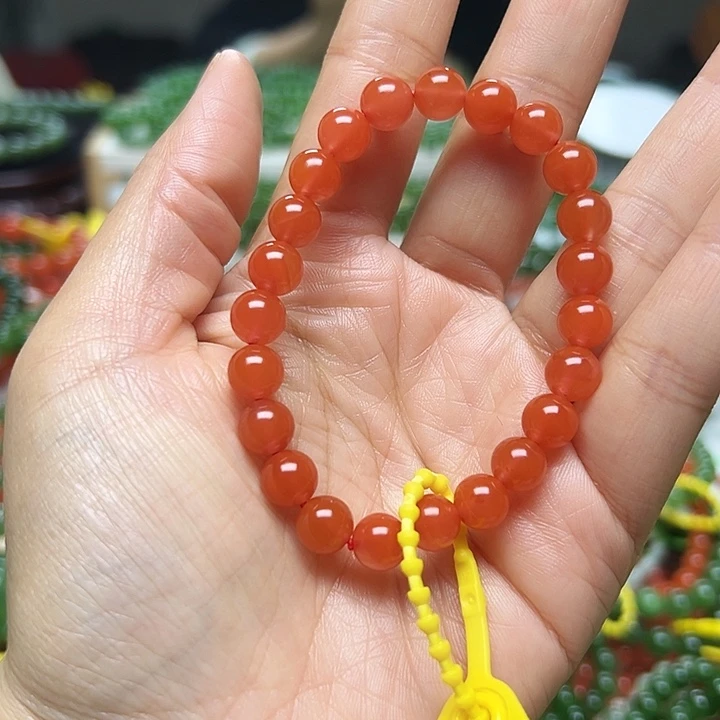 水****南红玛瑙未镶嵌手链