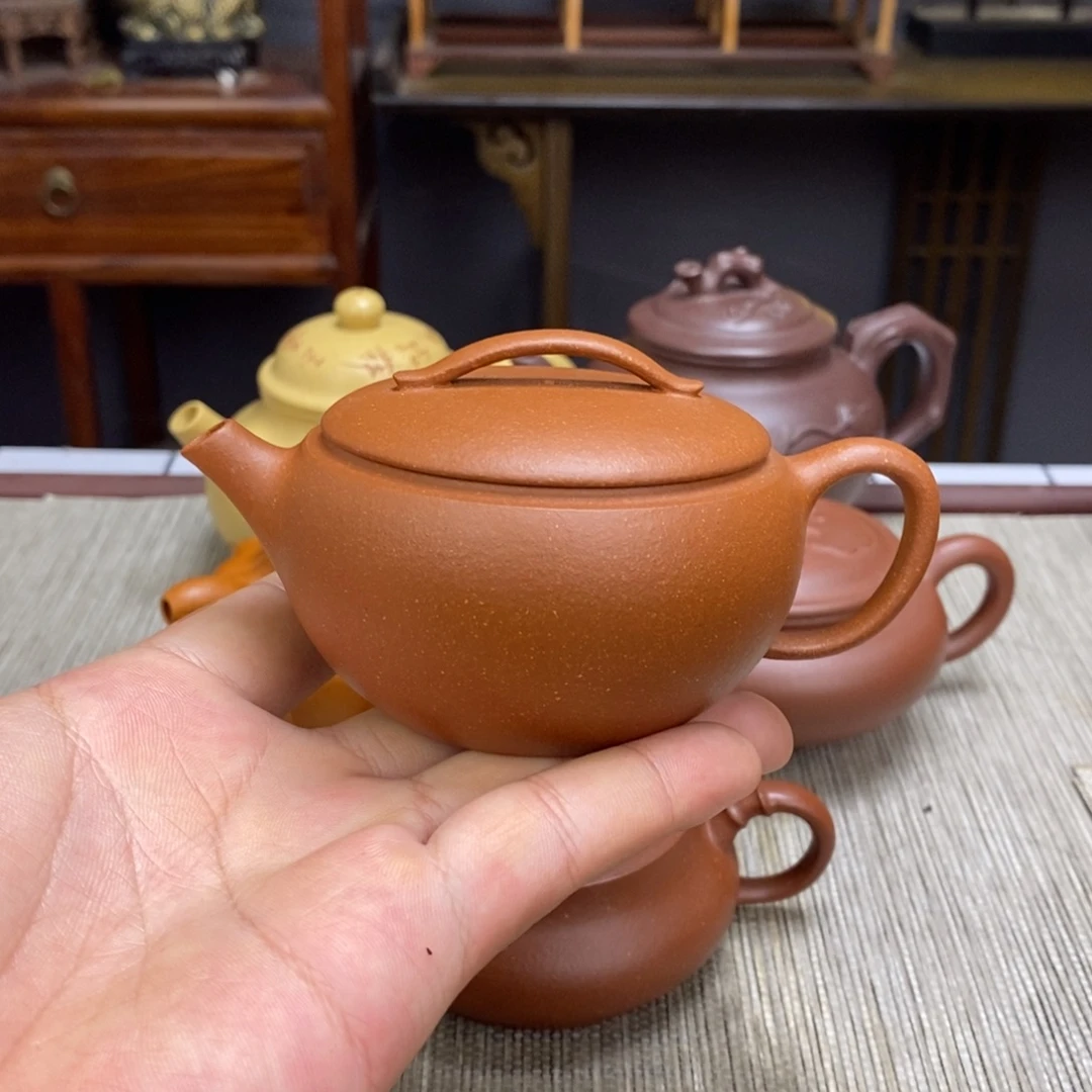 紫泥茶壶容量180毫升