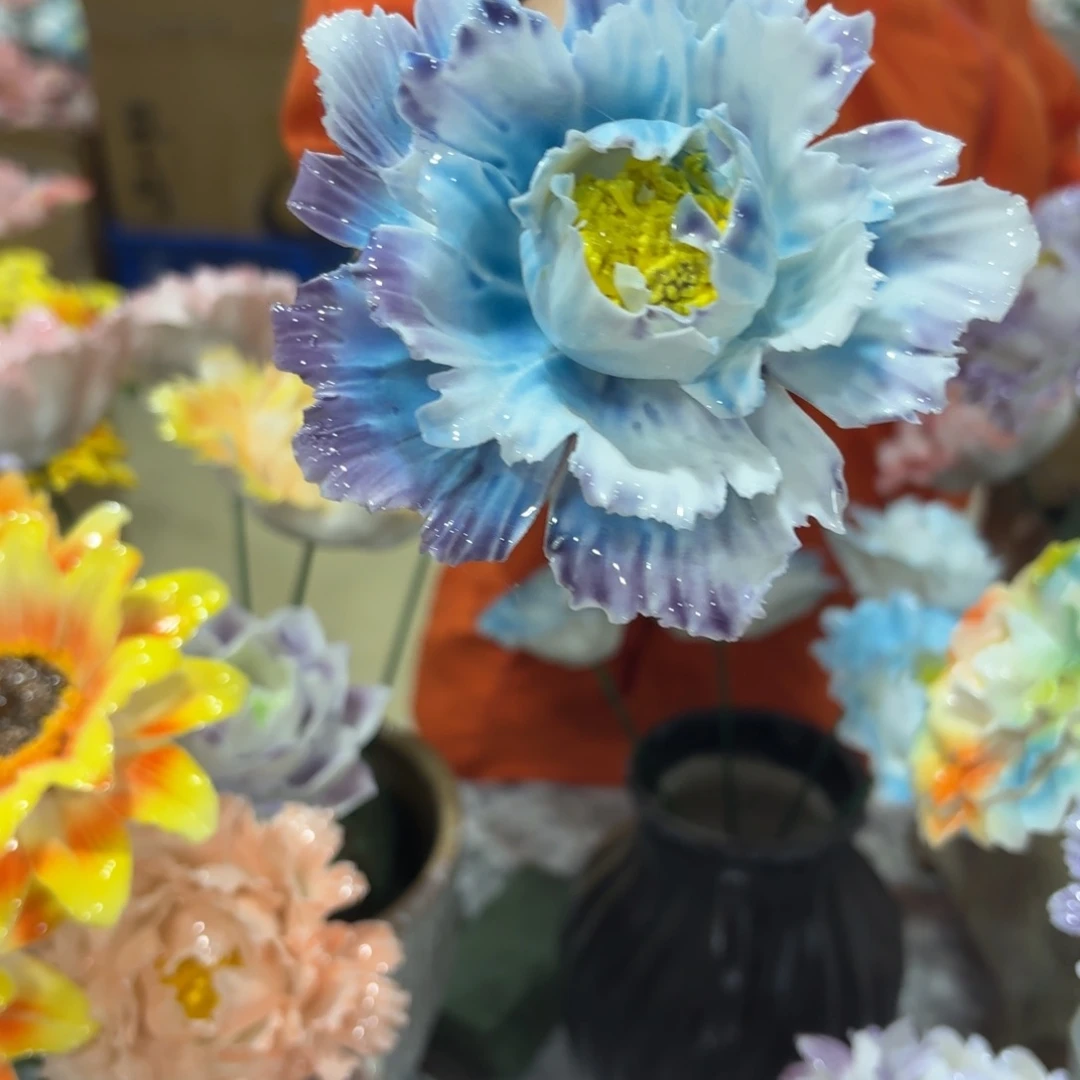 陶瓷花20包邮，退款拉黑