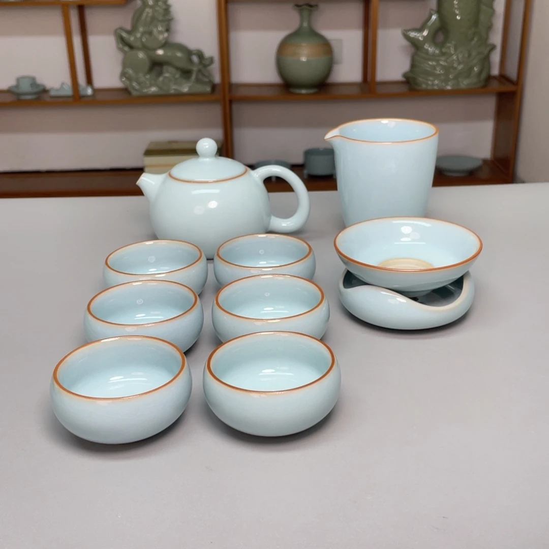 瓷西施壶套装带礼盒