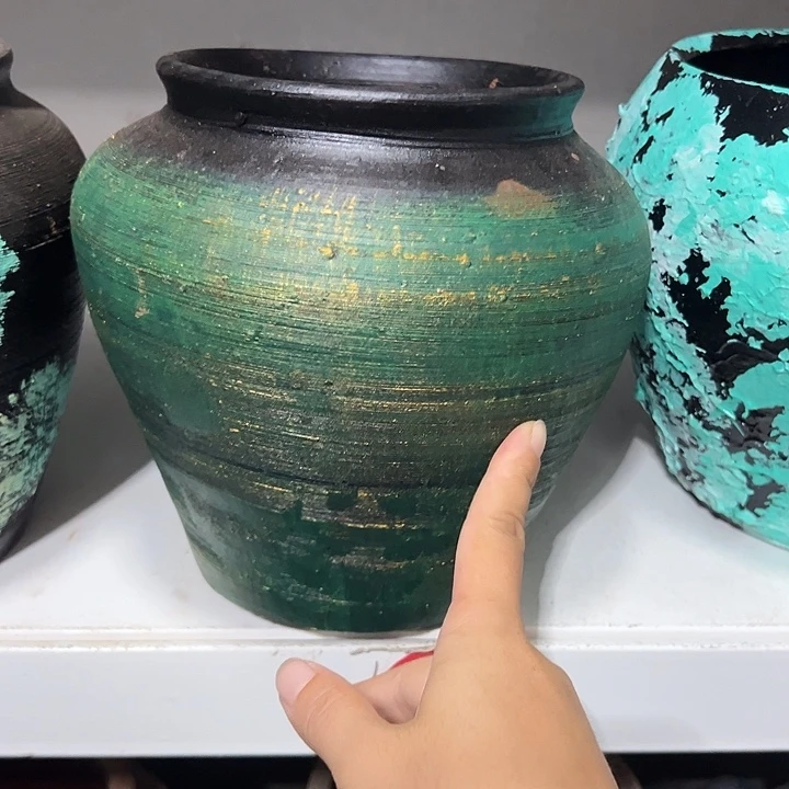 微瑕土陶默认打孔高20口14
