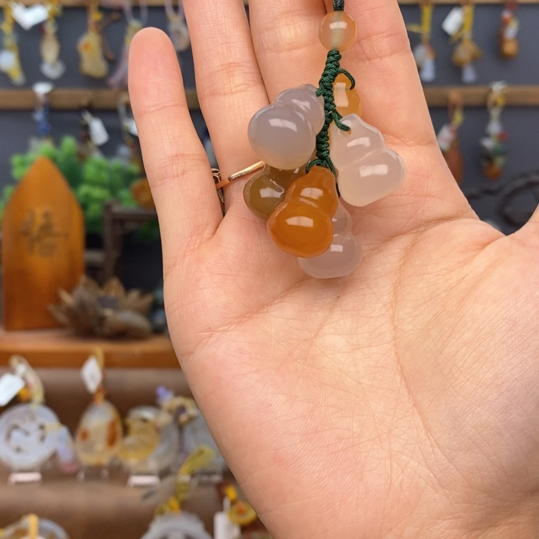 玛瑙/玉髓车挂未镶嵌6666666