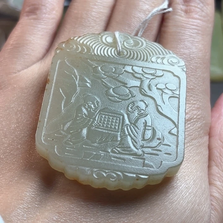 和田玉挂件未镶嵌