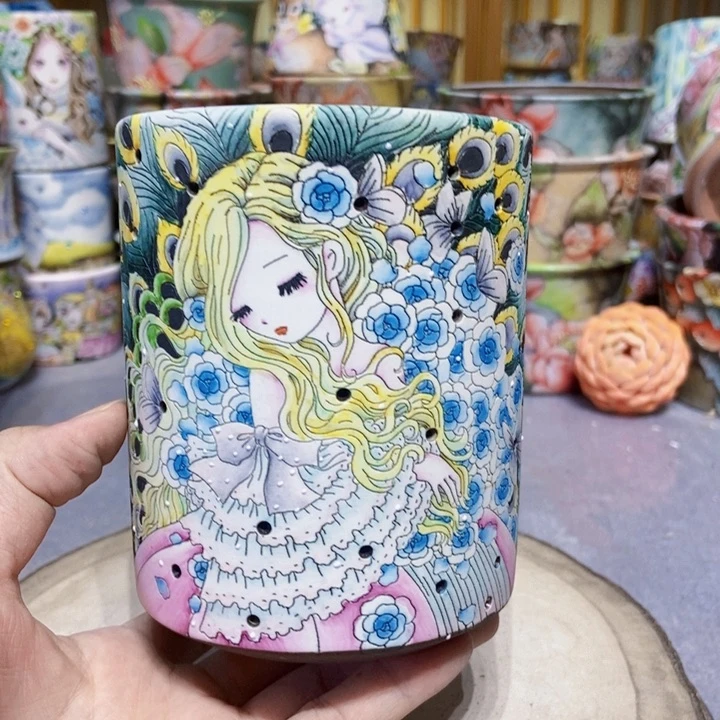 景德镇艺术手绘作品