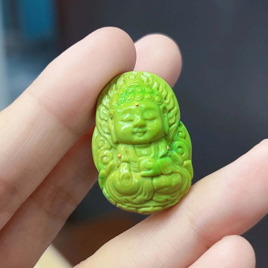 未镶嵌绿松石珠宝奇石