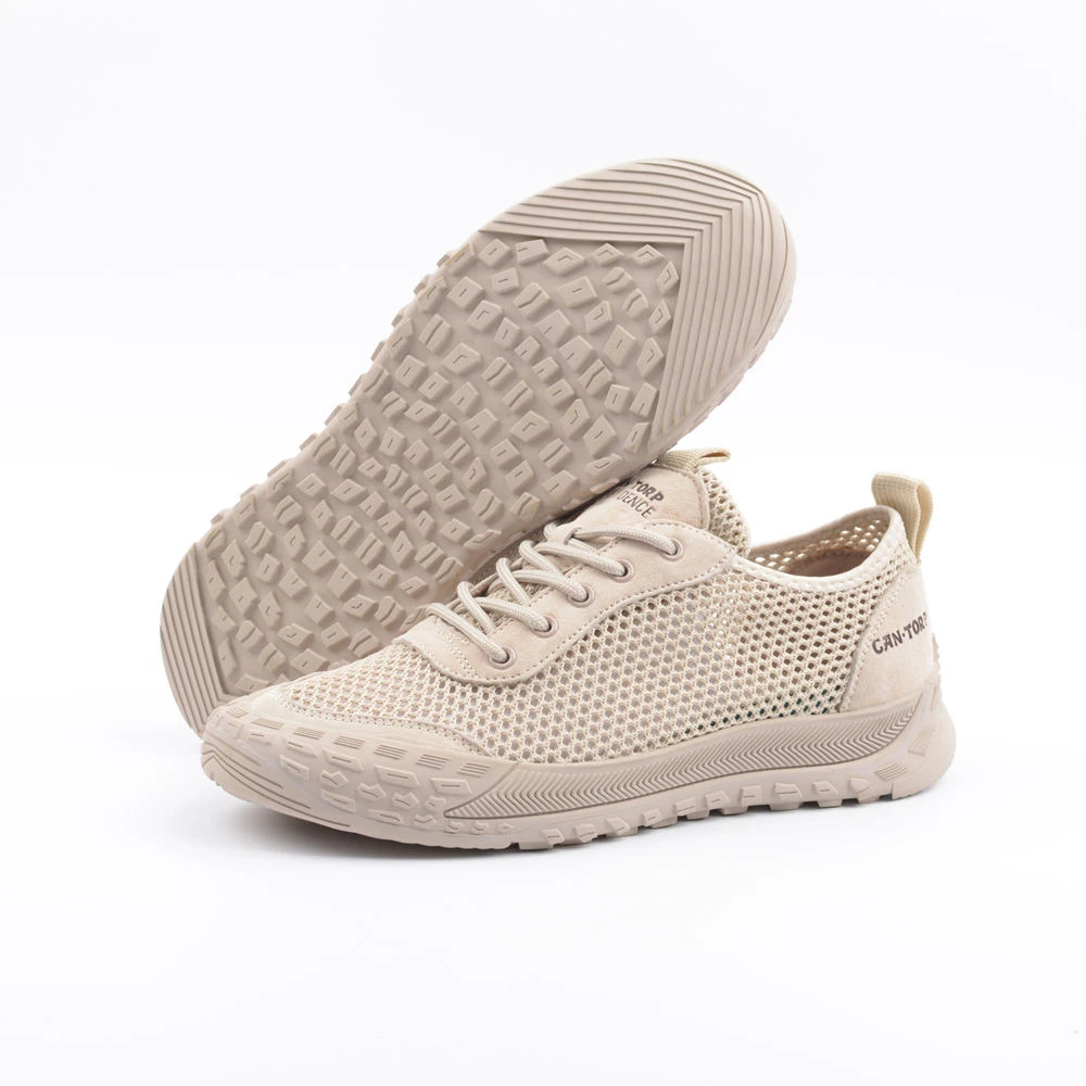 （石头鞋屋）春夏款大网孔透气休闲运动滑耐磨户外徒步鞋男女款