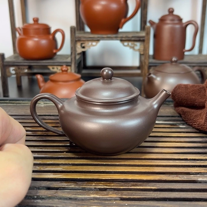茶壶紫砂原矿紫砂手工制作