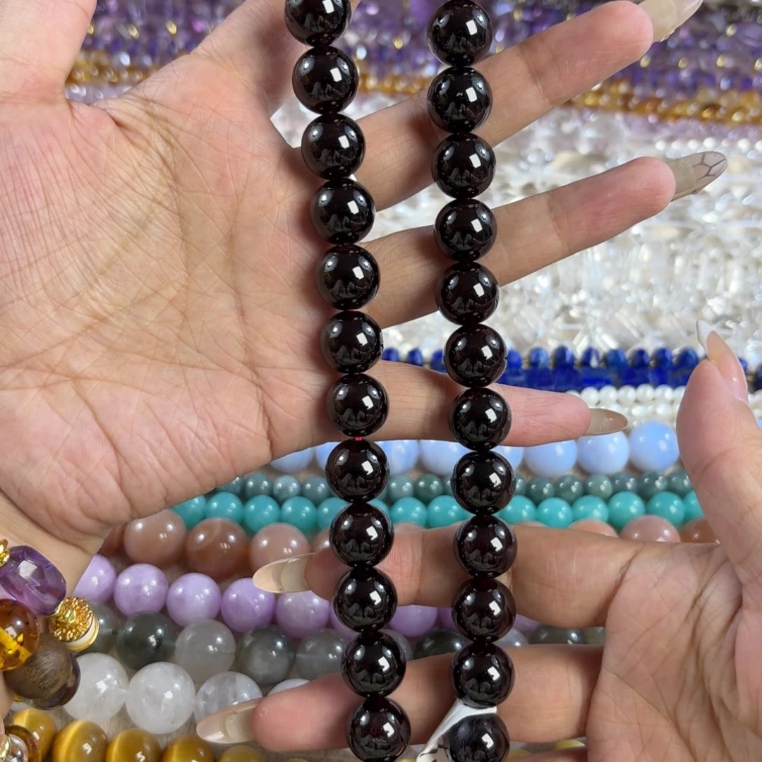 玛瑙/玉髓未镶嵌珠宝半成品石榴石卡12