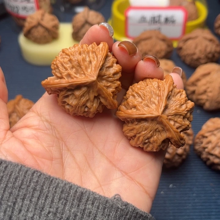 吊坠文玩核桃39盘山三棱