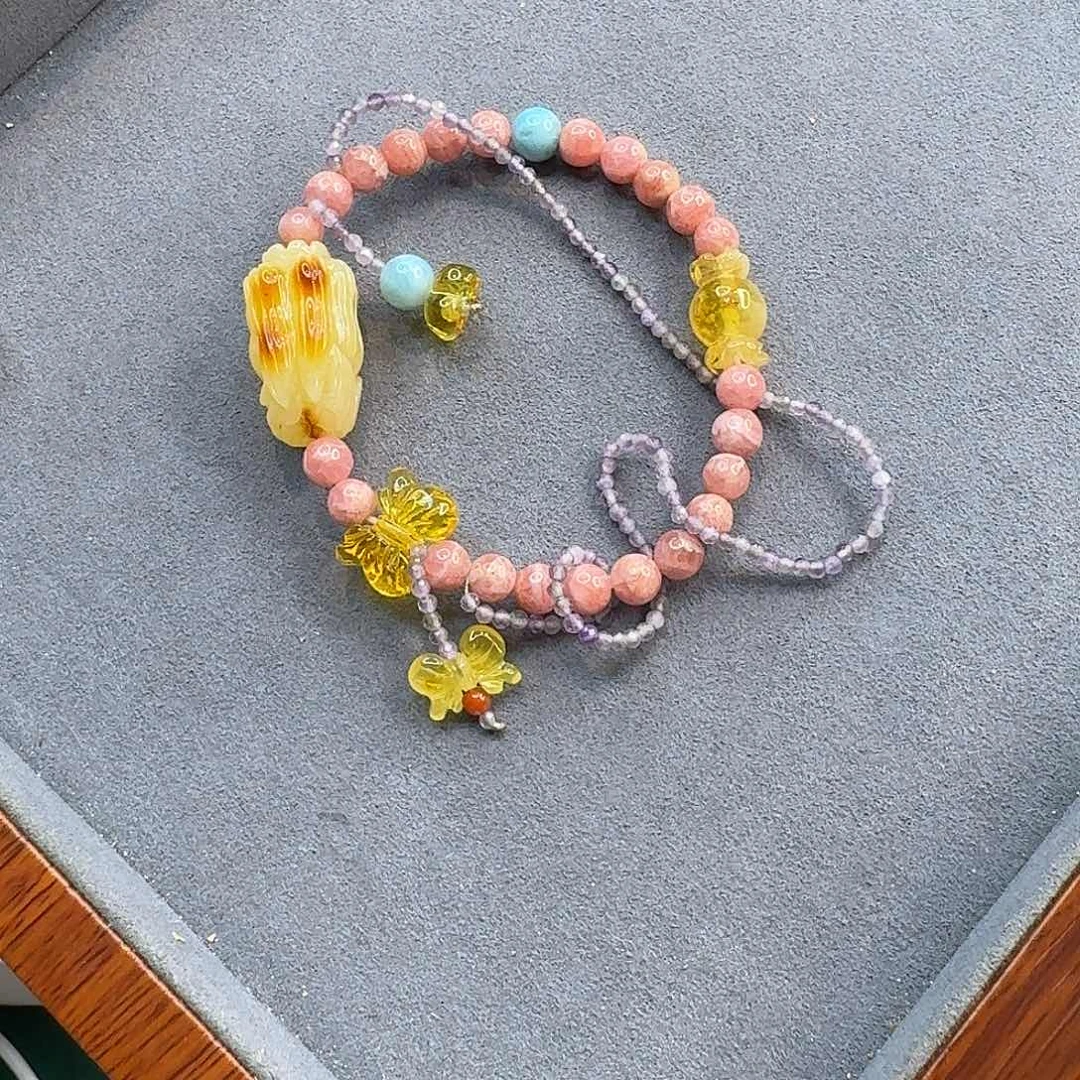 琥珀手链未镶嵌琥珀手串