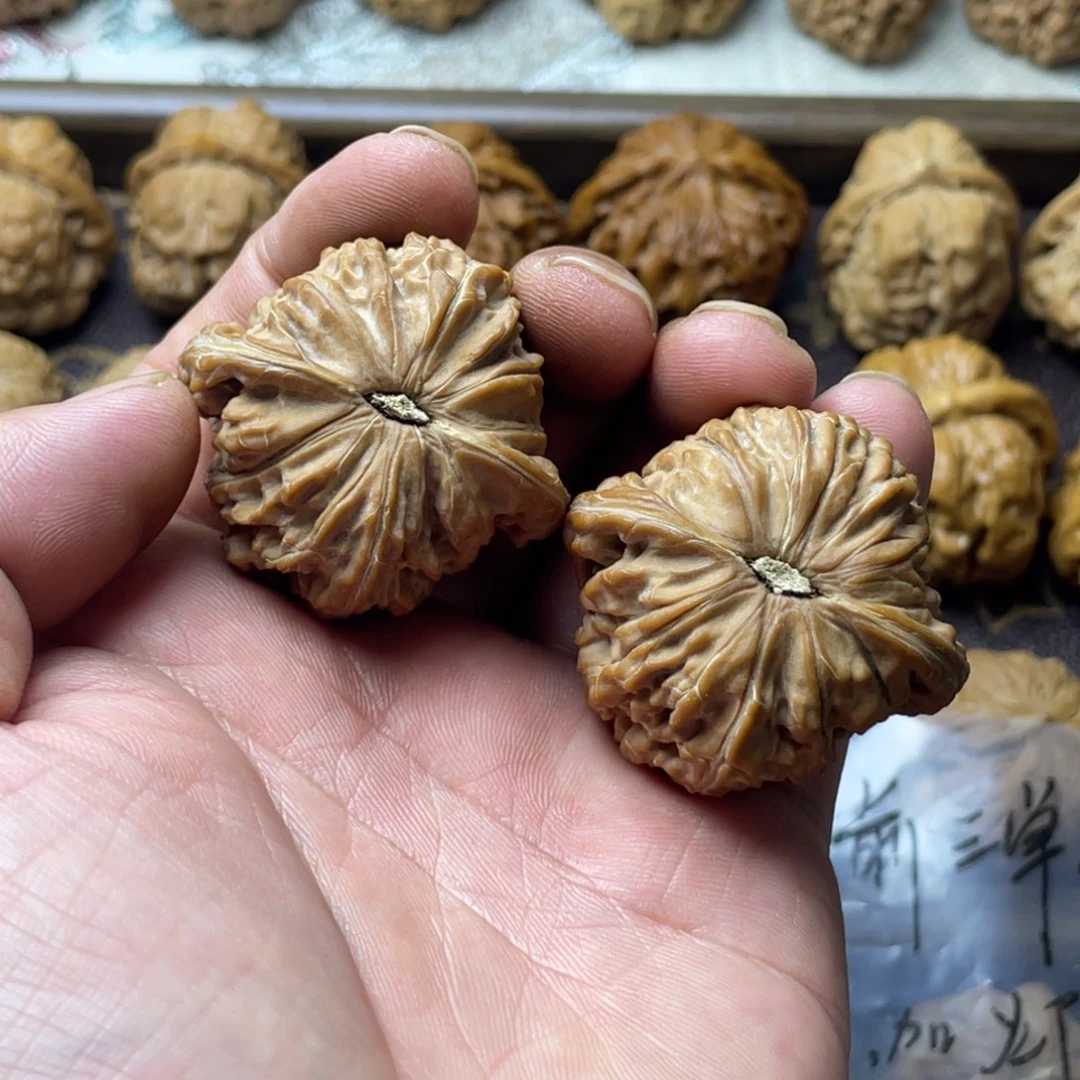 T***3手串/手链核桃磨盘42山地果红皮