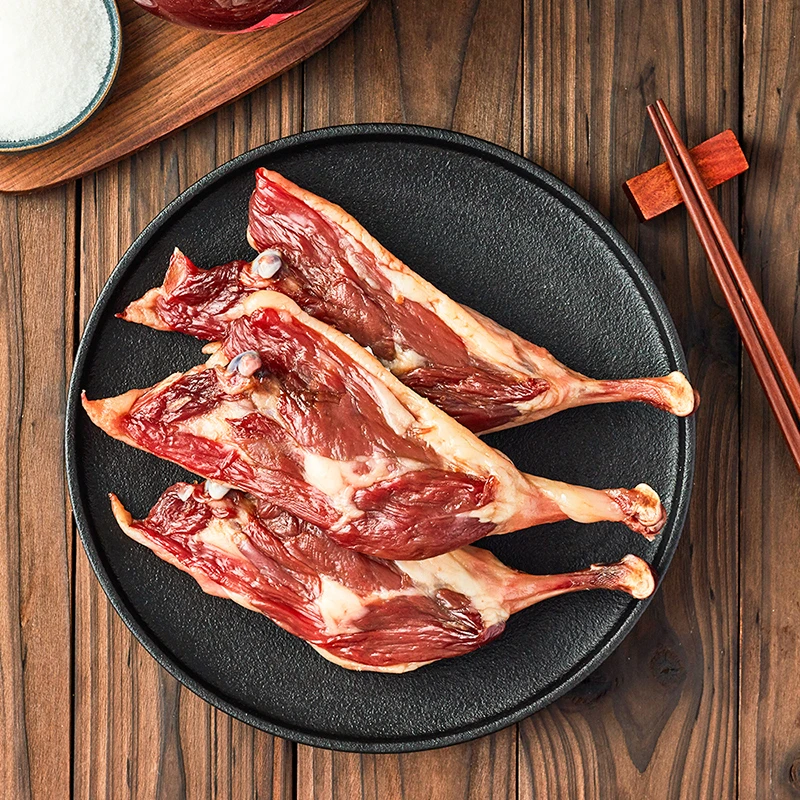 *腊多滋腊鸭腿腊肉特产咸香腌制腊味风干腊鸭腿肉下饭神器5只装