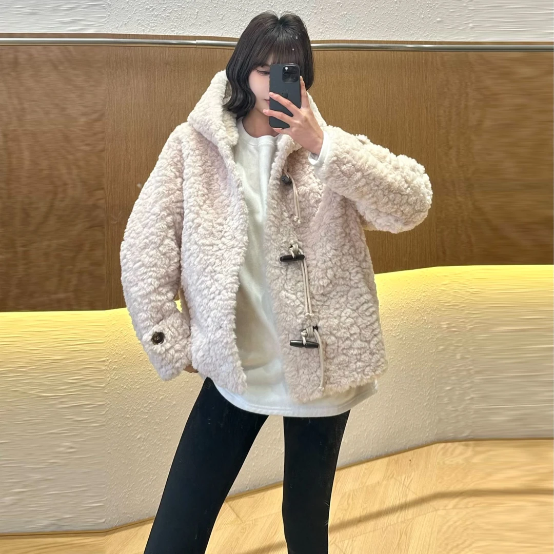 新【DGG STUDIO】2024秋冬新款设计师毛毛短款外套时尚百搭8