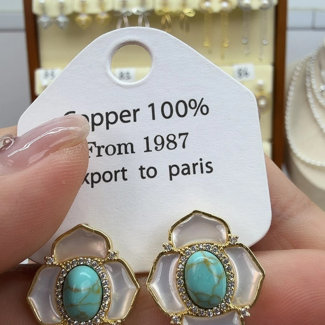 未镶嵌耳饰淡水珍珠