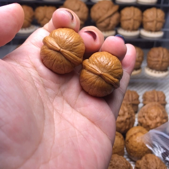 把件文玩核桃48蛇皮球27尺