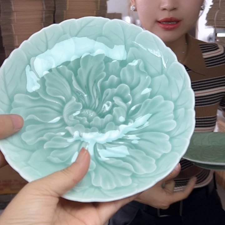 龙泉云间青瓷小米茶器