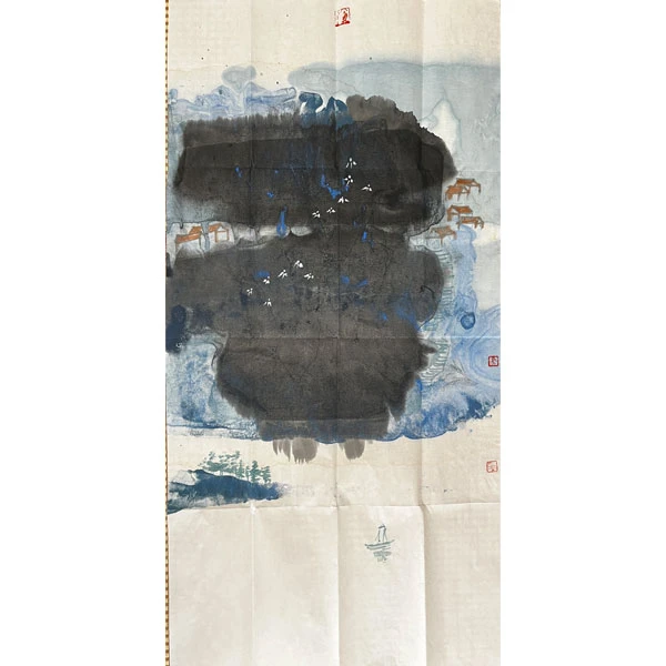 文人墨宝 《梦境·夜游赤壁》