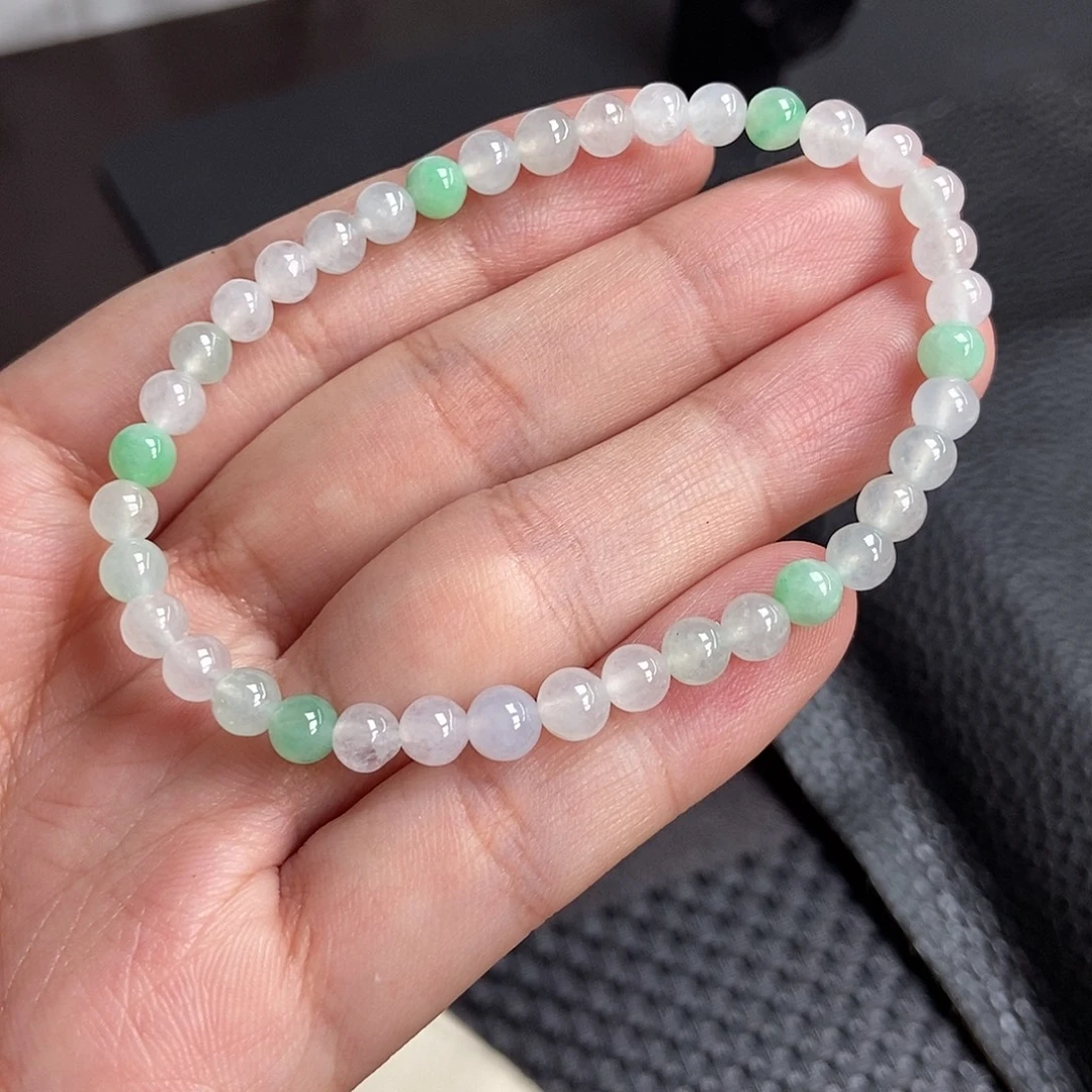 翡翠未镶嵌手链卡5